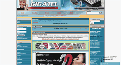 Desktop Screenshot of gigatel.hu